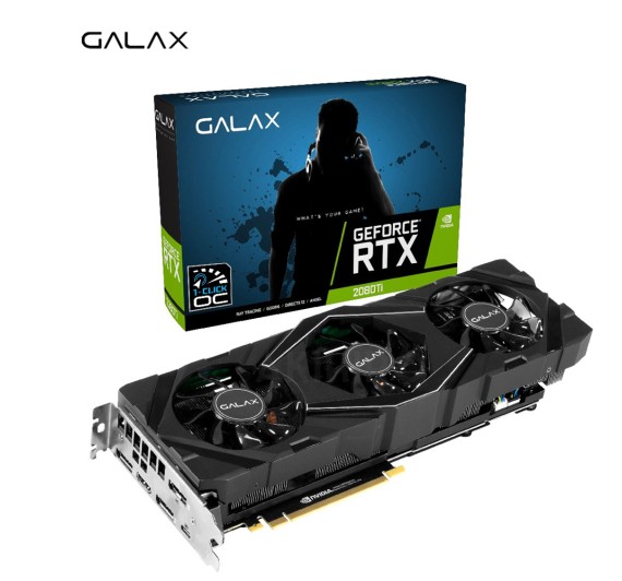 VGA (การ์ดแสดงผล) GALAX GEFORCE® RTX2080 Ti SG 11GB GDDR6 352 BIT 3Y